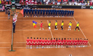 Fed Cup la Cluj. Record de audienţă la meciul Simonei Halep: peste 9.000 de persoane