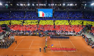 Fed Cup la Cluj. Record de audienţă la meciul Simonei Halep: peste 9.000 de persoane