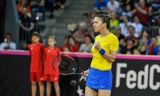 Fed Cup la Cluj. Record de audienţă la meciul Simonei Halep: peste 9.000 de persoane