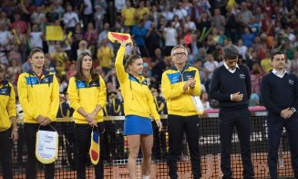 Fed Cup la Cluj. Record de audienţă la meciul Simonei Halep: peste 9.000 de persoane