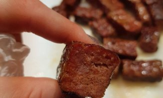 Clujenii au gătit mici din vită Black Angus la târgul de la Barcelona