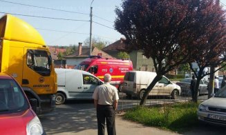 Şoferul din Cluj care a omorât o femeie pe trecerea de pietoni şi şi-a incendiat maşina ca să scape, reţinut pentru 24 de ore