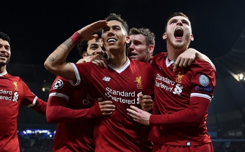Liverpool – AS Roma, duelul surprizelor din UEFA Champions League