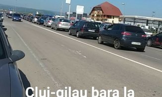 Clujenii pleacă în minivacanţa de 1 Mai. Drumul Cluj-Floreşti-Gilău, blocat