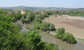 Autostrada Transilvania. IMAGINI cu şantierul autostrăzii ce trece de două ori Mureşul