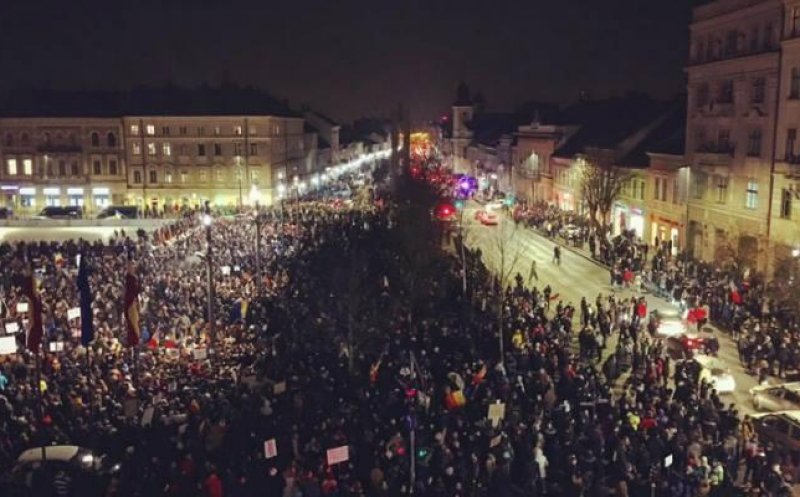 Un nou protest la Cluj. Codul Penal NU E Codul Penalilor