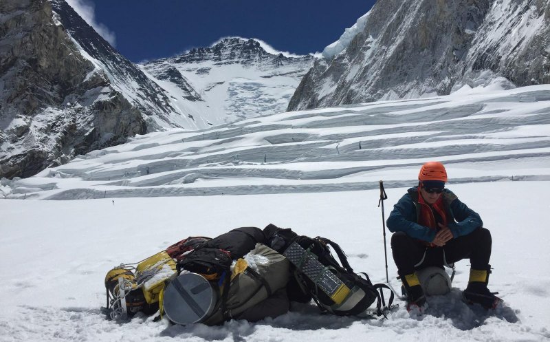 Horia Colibășanu se pregăteşte de ascensiunea finală în Himalaya