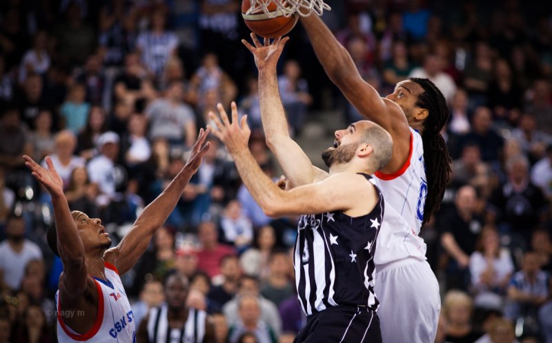 Steaua – U-BT 79-71. Bucureștenii au învins într-o partidă pe care au dominat-o