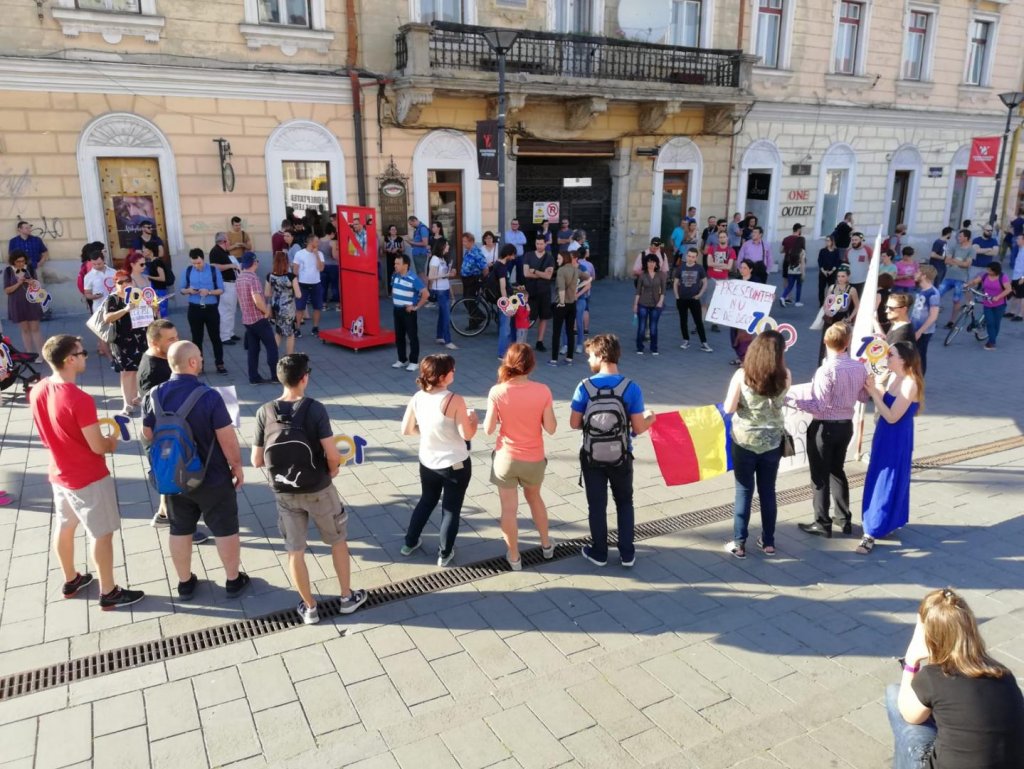 CCR nu e mai presus de Constituție! Clujul pregăteşte noi proteste în stradă