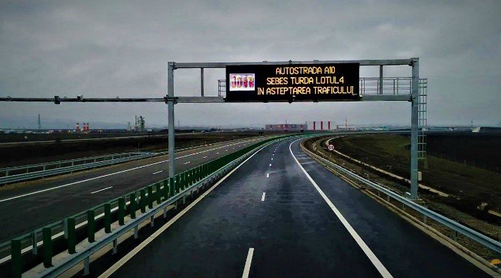 Loturile 3 și 4 din Autostrada Sebeș-Turda NU SE DESCHID TRAFICULUI rutier!