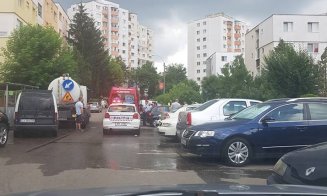 Copil de 9 ani, accidentat de mașina gunoierilor