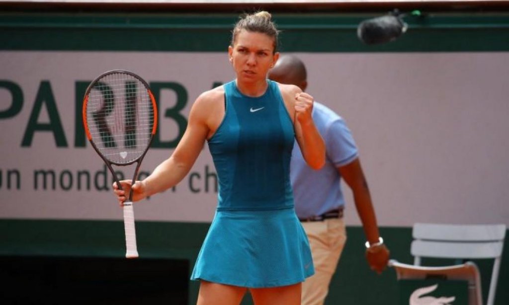 Simona Halep a spulberat-o pe Kerber și s-a calificat în penultimul act la Roland Garros