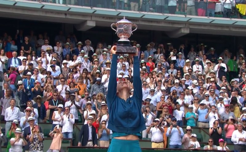 În sfârșit victorie! Simona Halep a câștigat titlul de la Roland Garros