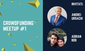 Crowdfunding meetup #1. Totul despre finanţarea proiectelor cu fonduri în avans de la viitorii clienţi