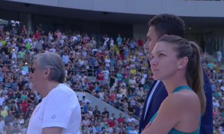 Simona Halep sărbătorită pe Arena Națională de 20.000 de români. Gabriela Firea, huiduită copios