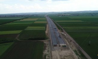 Şantierul Autostrăzii Transilvania, între Câmpia Turzii și Aeroport Târgu Mureș. Două loturi pot fi recepţionate în 2018