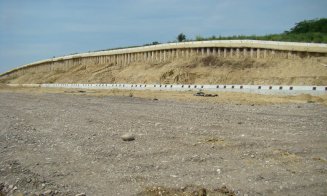 Șantier dezolant pe un lot al Autostrăzii Sebeș-Turda