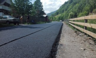 Au fost finalizate lucrările de asfaltare pe drumu Valea Ierii – Caps - Cerc