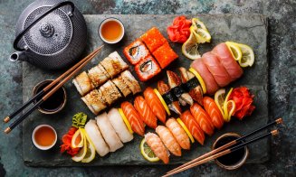 Dieta cu sushi, bogată în Omega 3, vitamine, minerale şi proteine