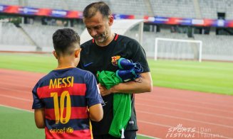 Generaţia de Aur - Barca Legends se joacă, astăzi, pe Cluj Arena. IMAGINI de colecţie de la antrenamente