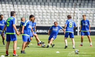 Generaţia de Aur - Barca Legends se joacă, astăzi, pe Cluj Arena. IMAGINI de colecţie de la antrenamente