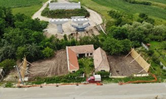 Casa care blochează autostrada Sebeş-Turda, pregătită pentru demolare