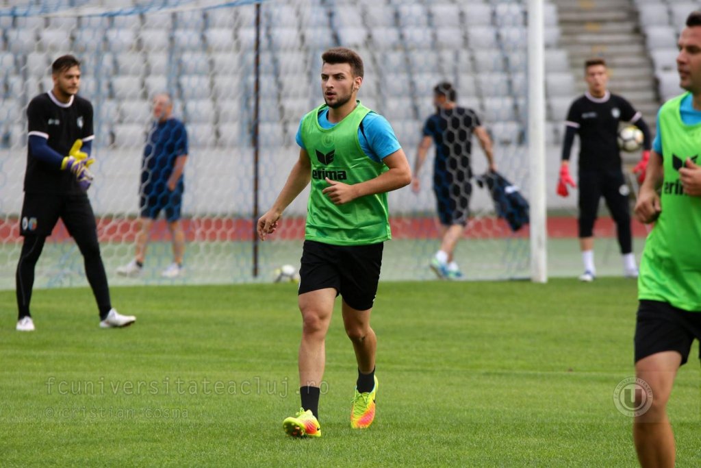 Atacantul Naţionalei U18 este cel de-al 8-lea transfer al verii pentru FC Universitatea Cluj
