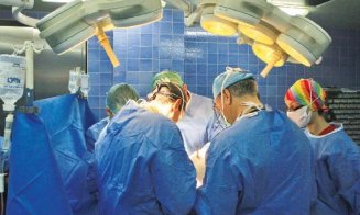 Dublu transplant de rinichi efectuat la Cluj de la o persoană în moarte cerebrală