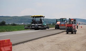 Avans anevoios pentru şantierul unui important nod rutier de pe Autostrada Sebeș-Turda