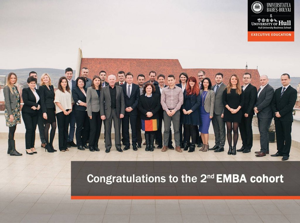 EMBA britanic, la a doua generaţie de absolvenţi la Cluj