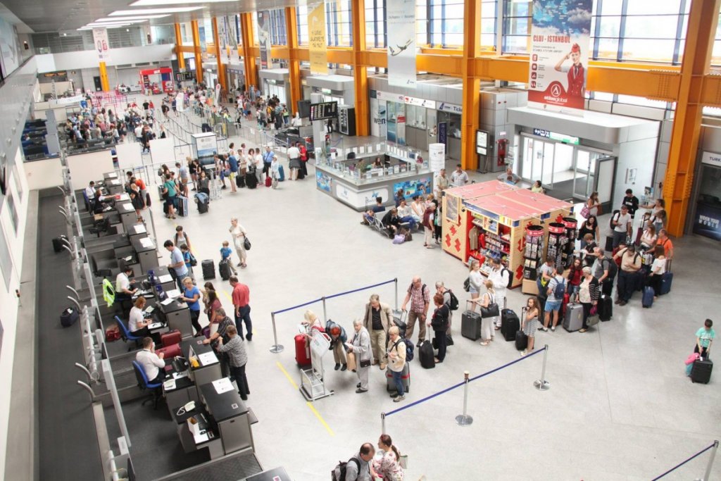 Clujul este în topul biletelor de avion cumpărate pe internet