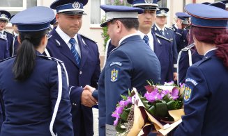 148 de elevi au absolvit Şcoala de Agenţi de Poliţie din Cluj. O treime sunt fete