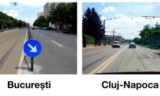 Cluj vs. Bucureşti, la capitolul trafic: "Fizic nu mai încap mașinile pe străzile iubitei noastre capitale"