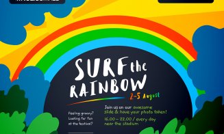 „Surf the Rainbow" - Iulius Mall te invită la o petrecere colorată, la Untold
