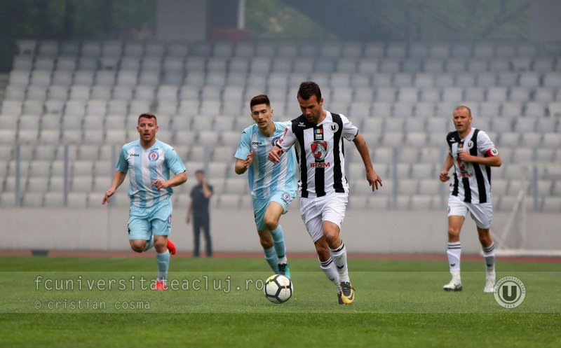 “U” Cluj începe aventura în Liga a 2-a. Primul adversar este Metaloglobus