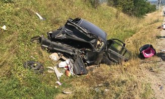 Accident grav pe un drum din Cluj. Implicate două maşini şi un tir
