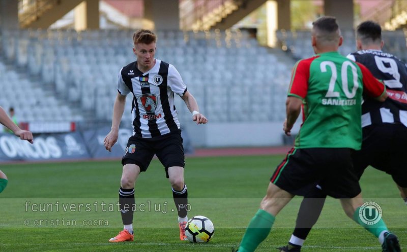 “U” Cluj, înfrângere în primul derby al sezonului