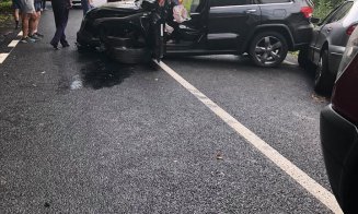 Accident grav pe drumul Sfântul Ioan. Mai multe persoane au ajuns la spital
