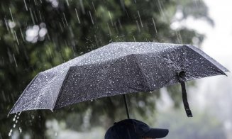 Un nou cod galben de ploi la Cluj