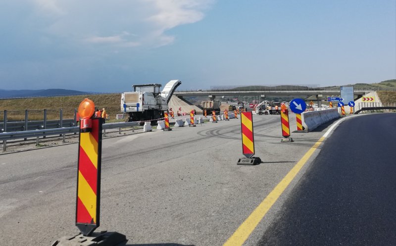 Trag tare pentru podul de pe autostradă. Când vine comisia la Gilău