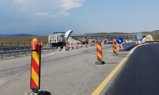 Trag tare pentru podul de pe autostradă. Când vine comisia la Gilău