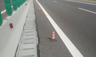 Cu maşina pe contrasens, pe autostradă! A făcut accident lângă Cluj. Apel către CNAIR pentru #SiguranțăRutieră
