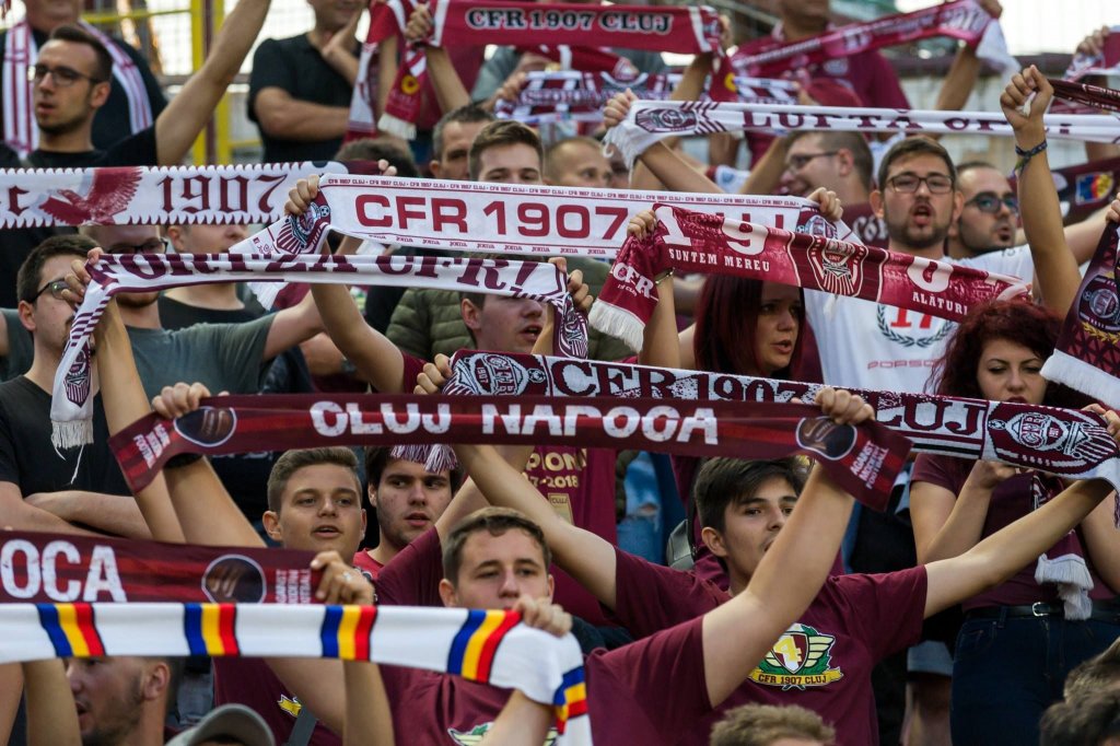 CFR Cluj, în topul suporterilor cu abonament din Liga 1