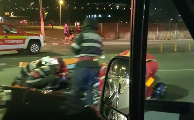 Zi neagră pe şoselele Clujului: 5 accidente în mai puţin de 24 de ore! Maşină răsturnată, camion pe contrasens şi pieton lovit pe trecere