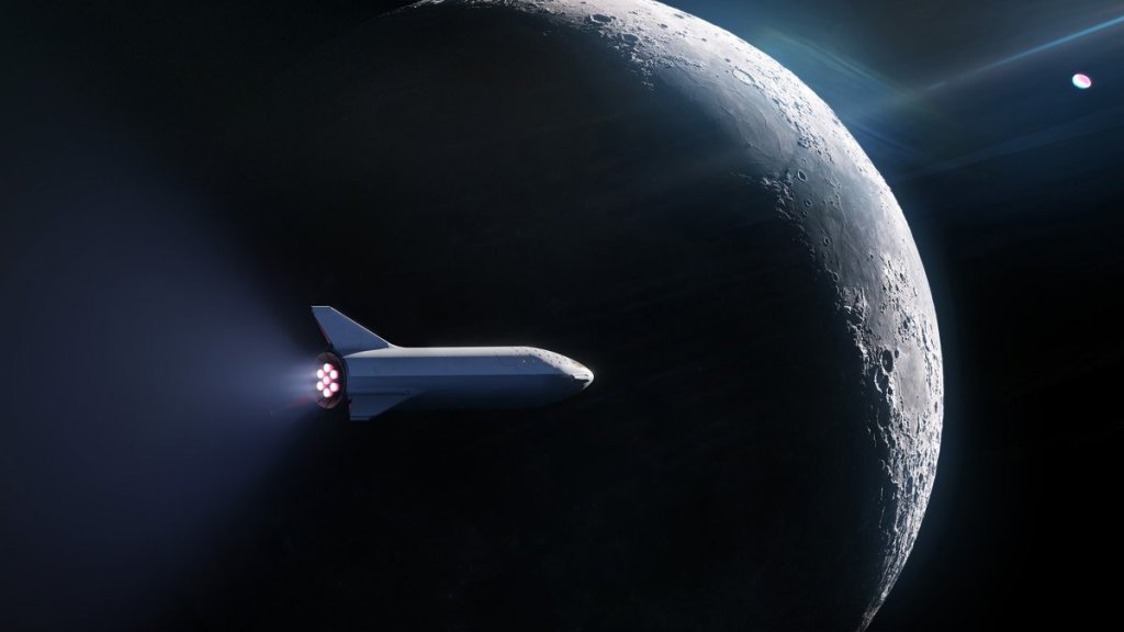 Premieră mondială. SpaceX duce primul turist într-o călătorie în jurul Lunii