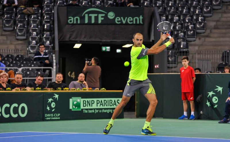 Cupa Davis la Cluj. Marius Copil aduce primul punct României