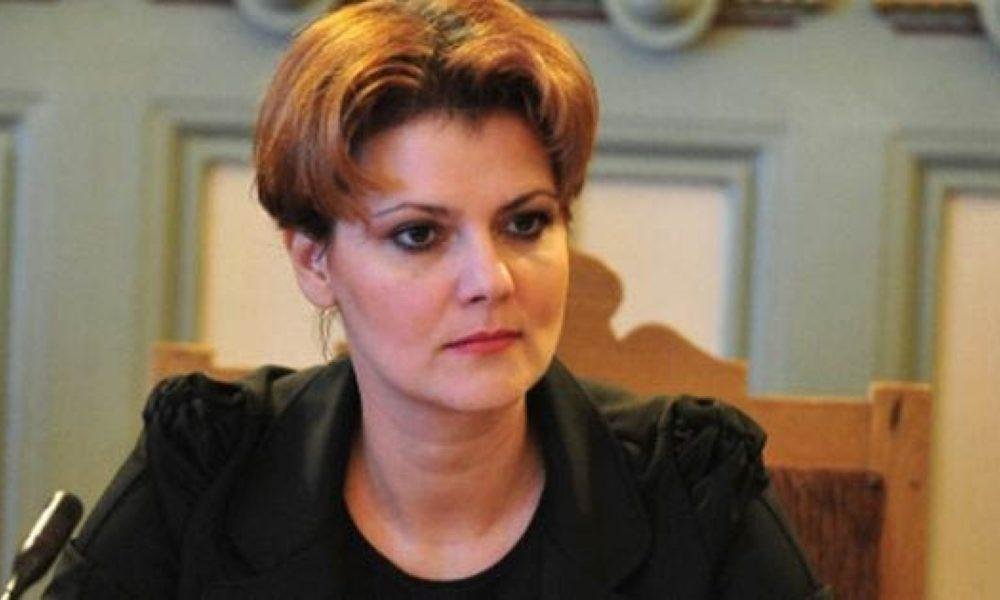 Olguţa Vasilescu: Legea pensiilor intră săptămâna viitoare în avizare interministerială; sper să o putem adopta în Guvern în maximum două săptămâni