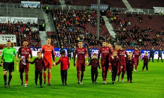 CFR Cluj, trei jucători în echipa etapei în Liga 1. Țucudean e din nou în prim-plan