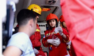 Alertă pe Calea Turzii: convoi de 22 de autovehicule de intervenție. Se simulează un cutremur major