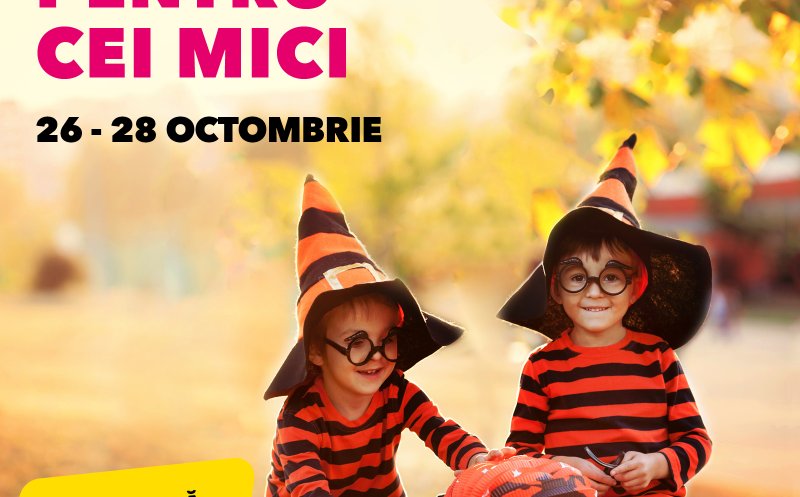 Un bazar de joburi și un eveniment de Halloween pentru copii sunt deliciile acestui weekend la VIVO! Cluj-Napoca!